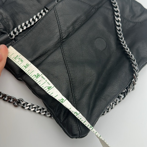 Moss Copenhagen Black Leather Crossbody / Clutch - Picture 10 of 11